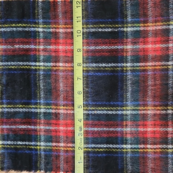 Authentic Scottish Plaid design by Berkshire made in Japan red blue green black - Picture 3 of 5